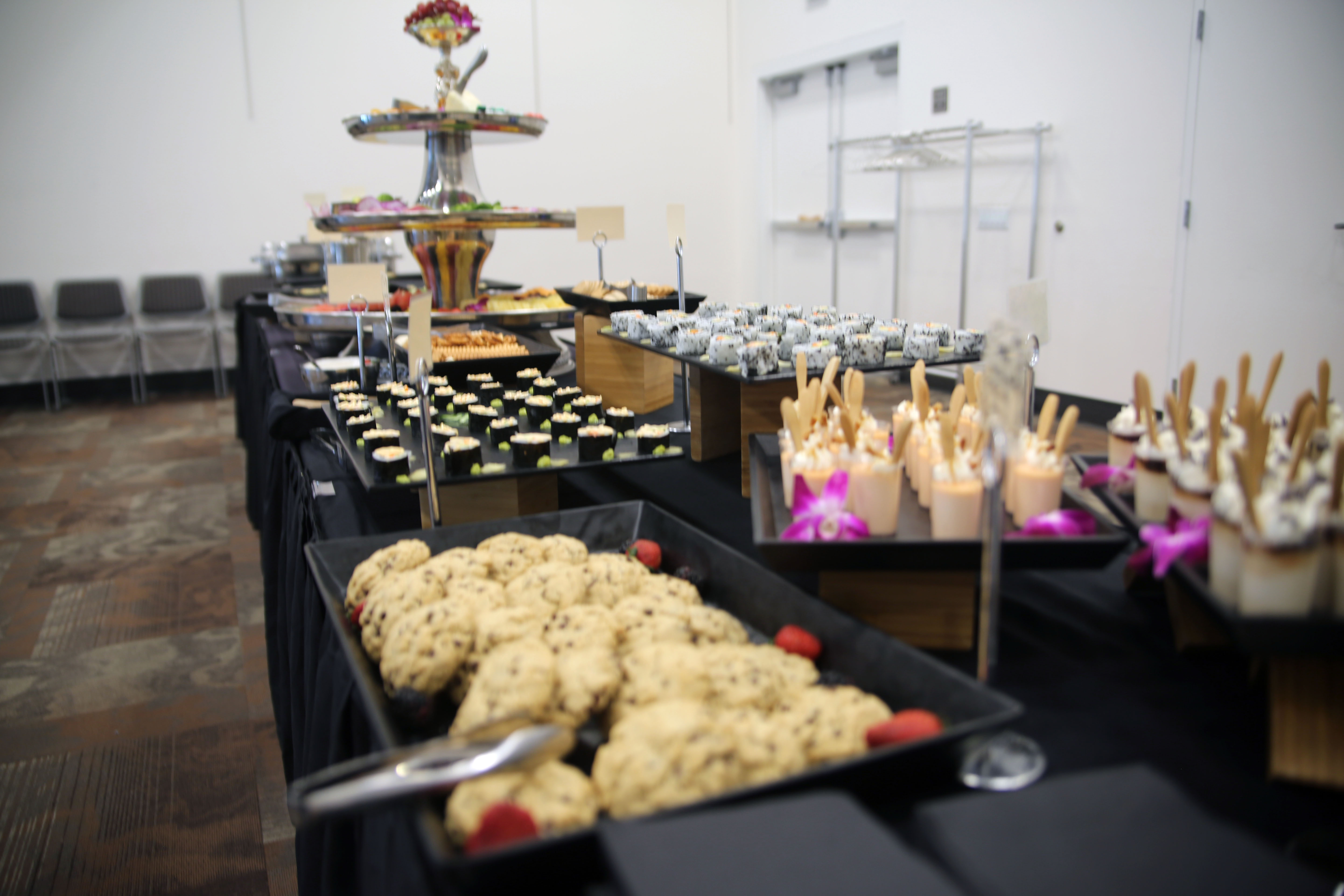 Catering Food on a table for an event